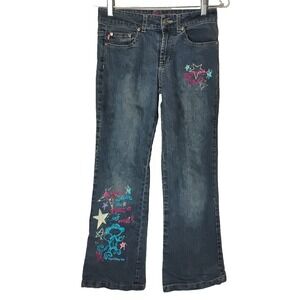 Original Bobby Jack Vintage Y2K Girls 12 (26x26) Jeans Monkey Designed